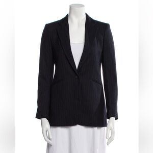 🔥🔥🔥Rag & Bone Blue Striped Wool Blended Blazer Jacket